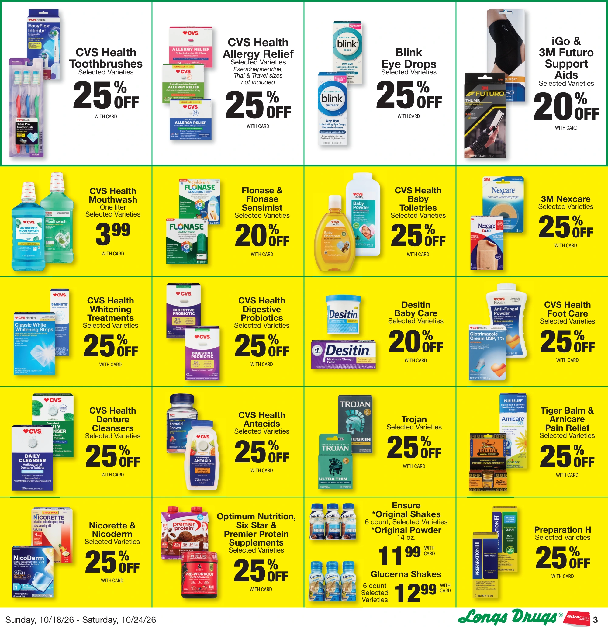 Longs Drugs Big Island - Kauai - Maui Weekly Ad - Page 3
