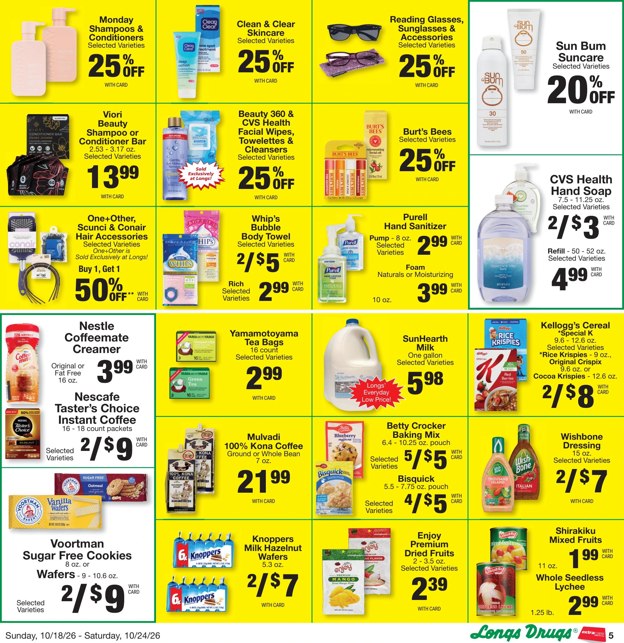 Longs Drugs Big Island - Kauai - Maui Weekly Ad - Page 5