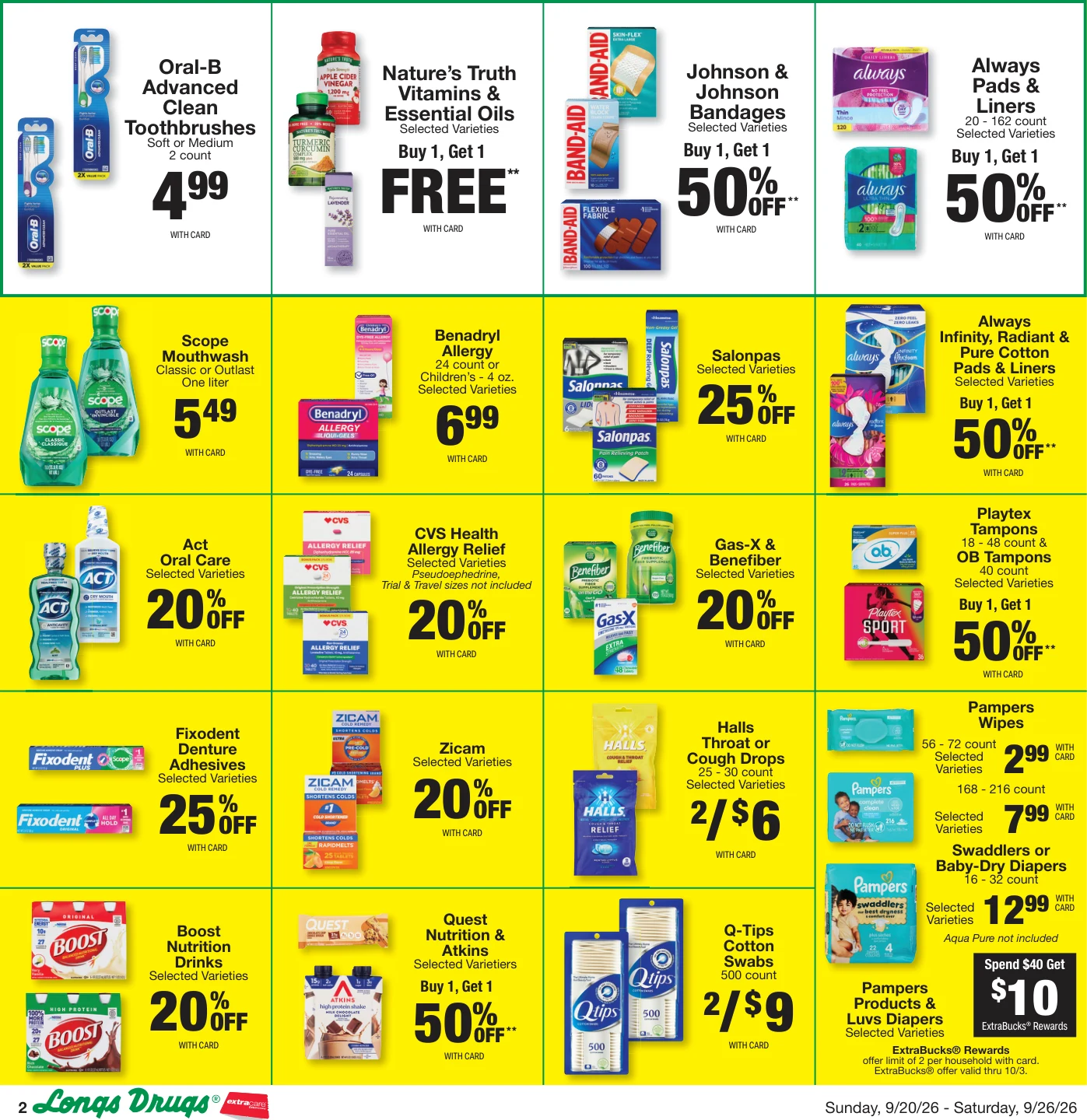Longs Drugs Big Island - Kauai - Maui Weekly Ad - Page 2