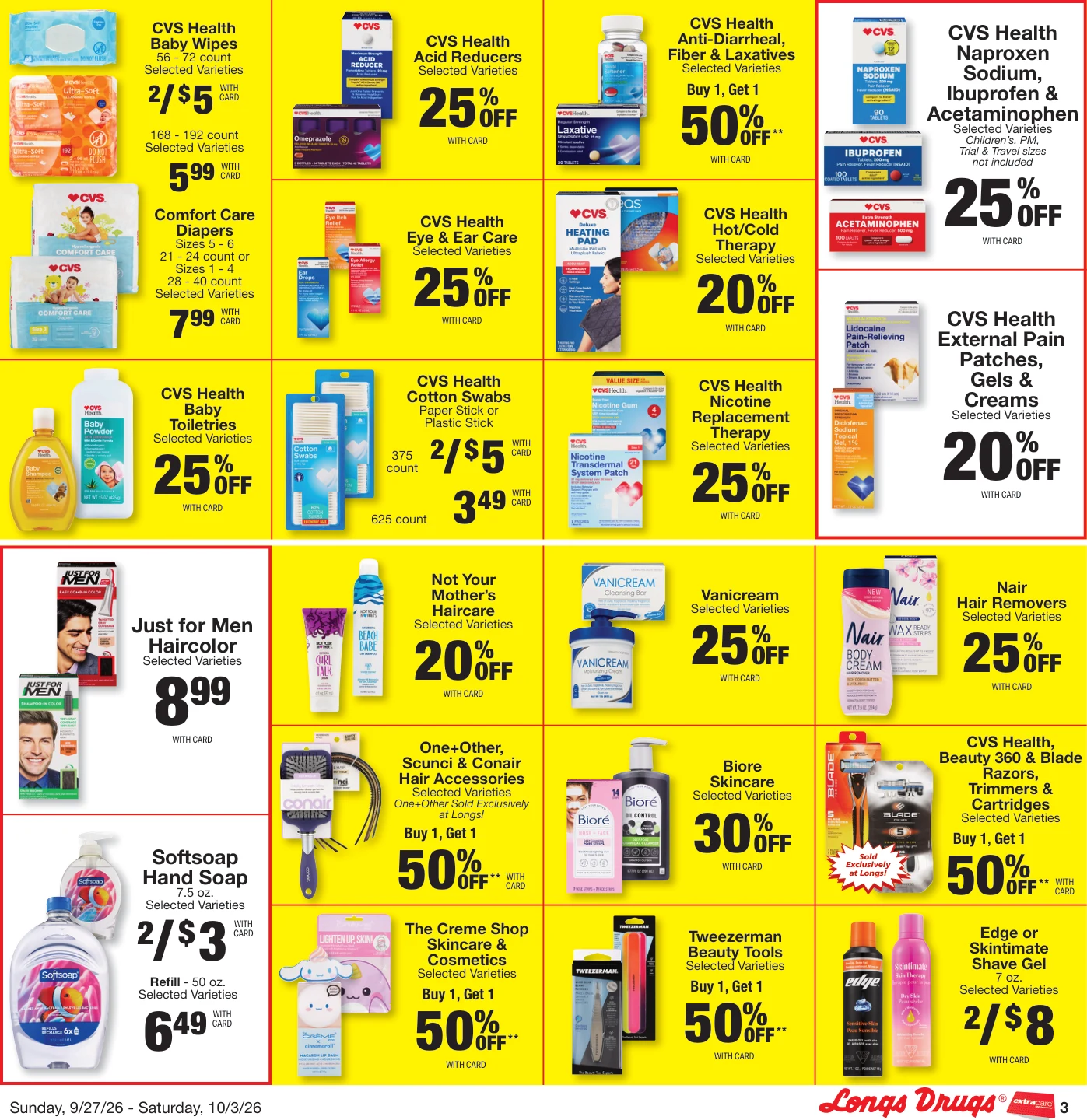 Longs Drugs Oahu Weekly Ad - Page 3