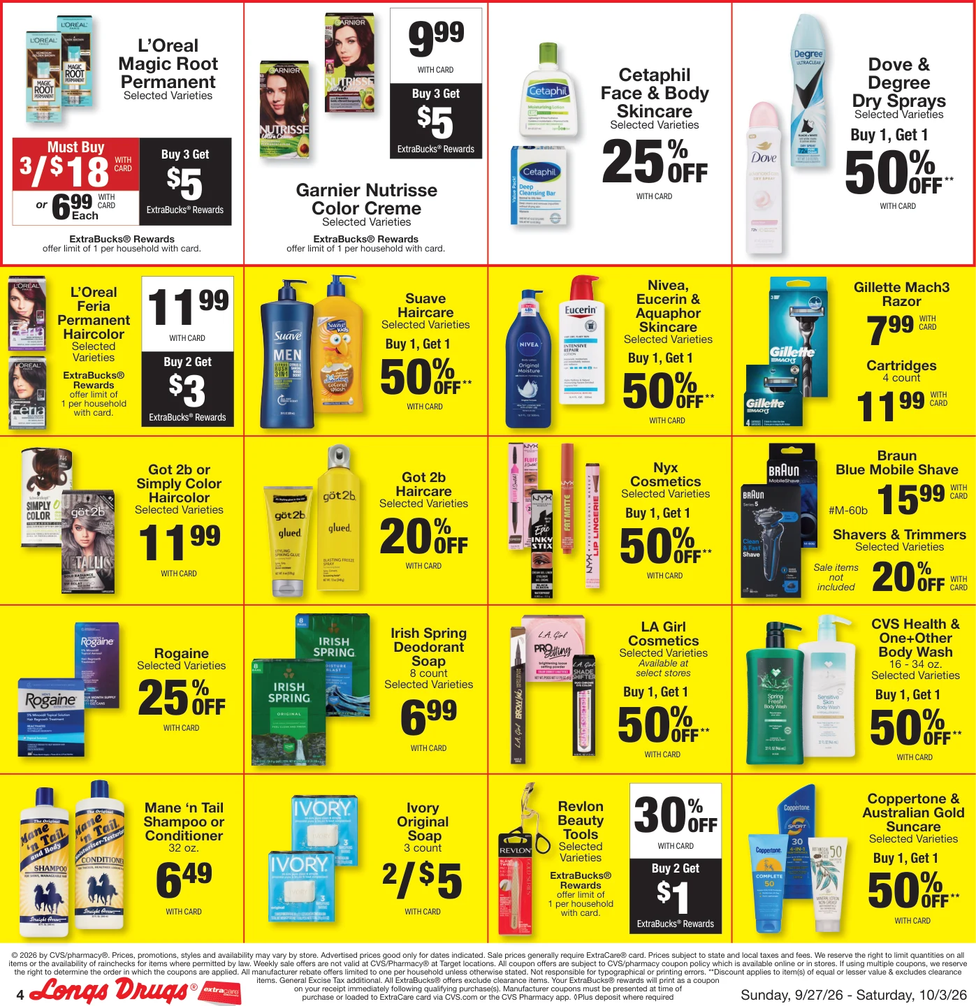 Longs Drugs Oahu Weekly Ad - Page 4
