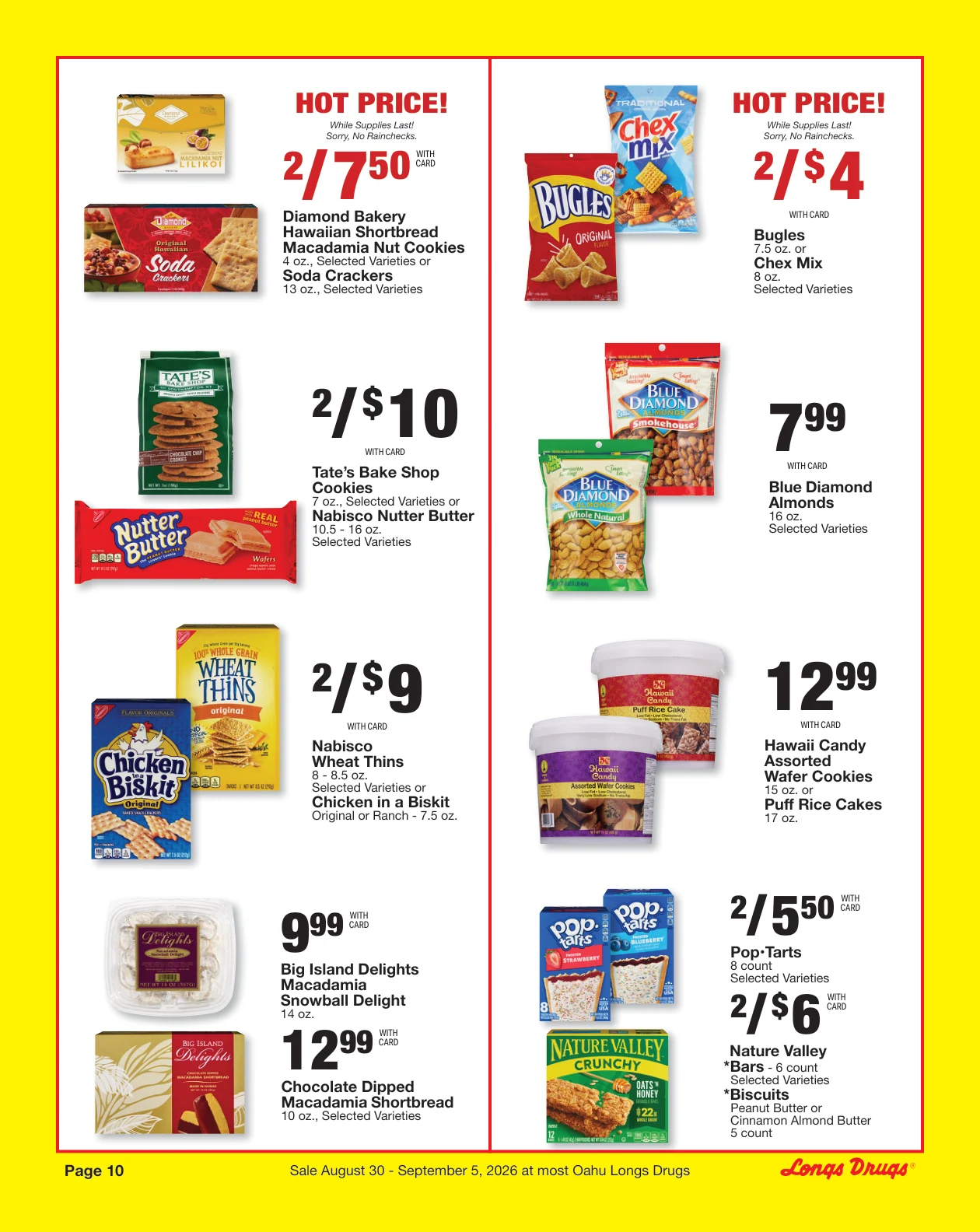 Longs Drugs Oahu Weekly Ad - Page 10