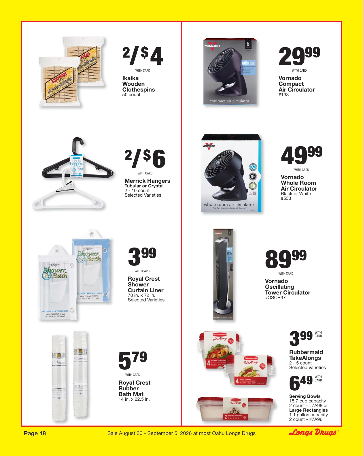 Longs Drugs Oahu Weekly Ad - Page 18