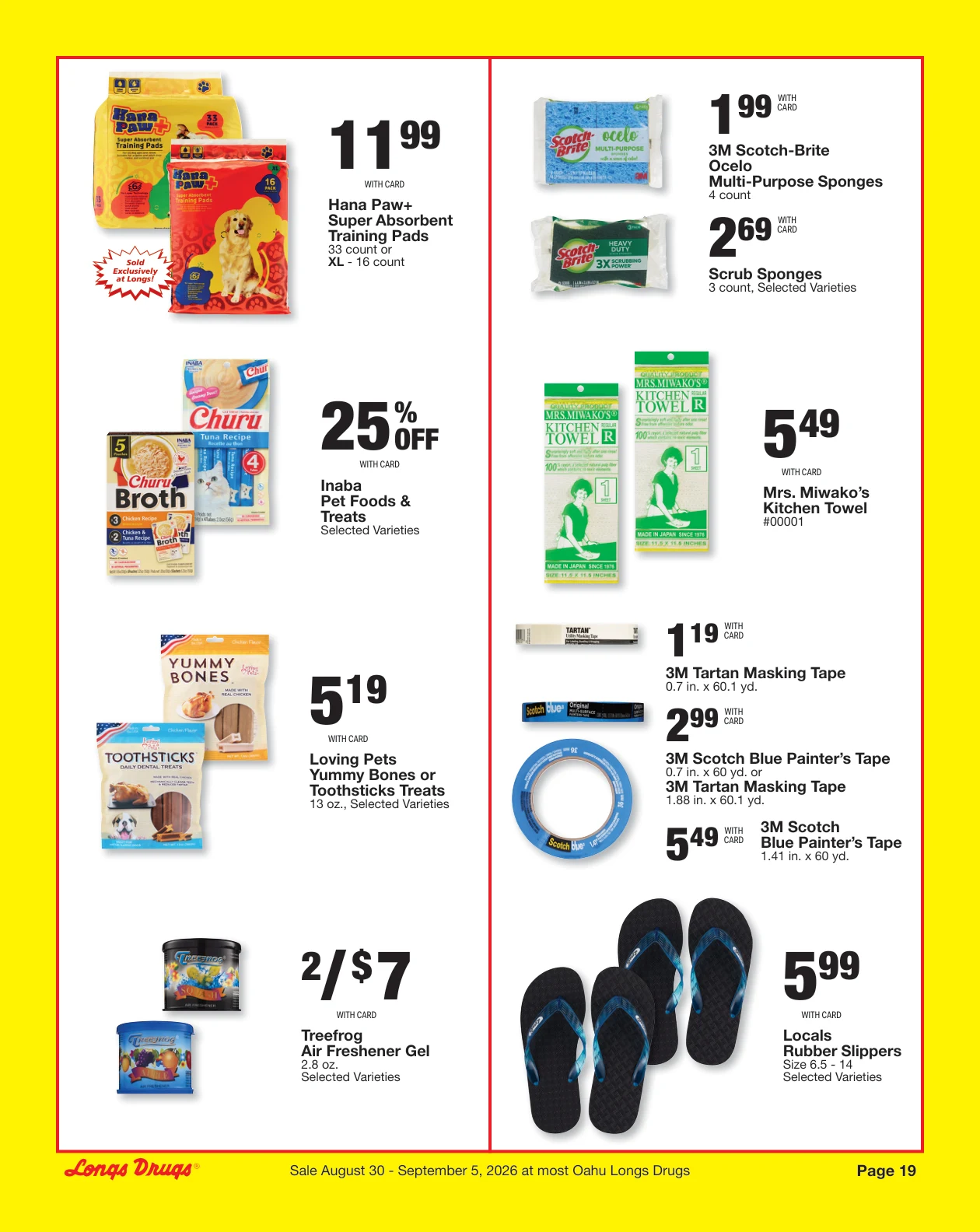 Longs Drugs Oahu Weekly Ad - Page 19