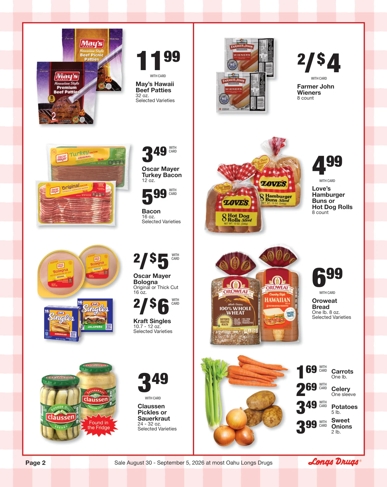 Longs Drugs Oahu Weekly Ad - Page 2