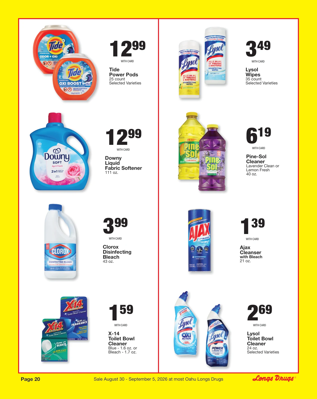 Longs Drugs Oahu Weekly Ad - Page 20