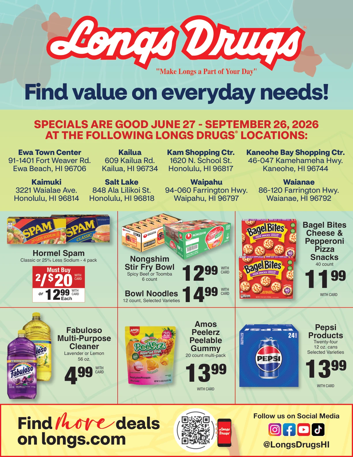 Longs Drugs Oahu Weekly Ad - Page 29