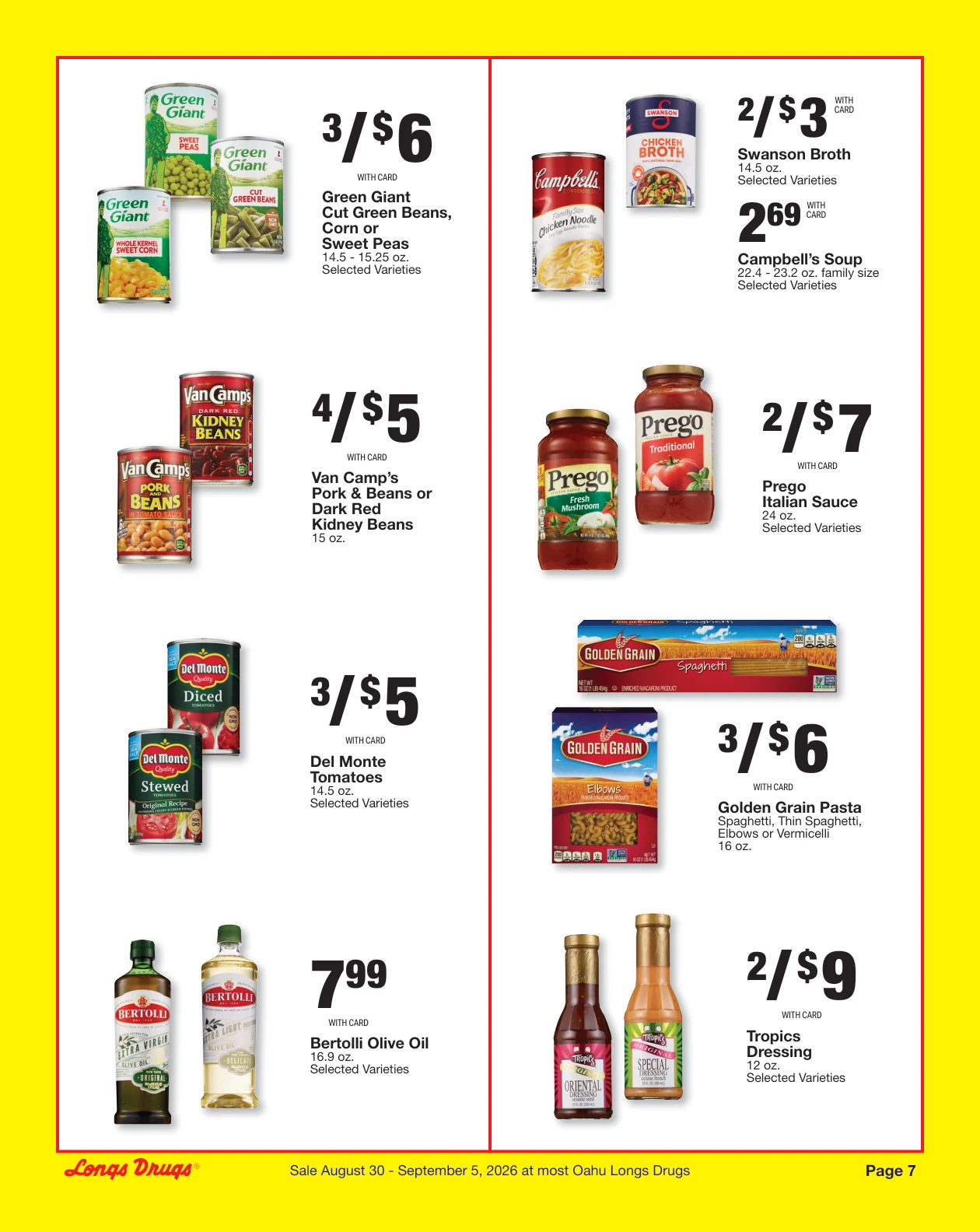 Longs Drugs Oahu Weekly Ad - Page 7