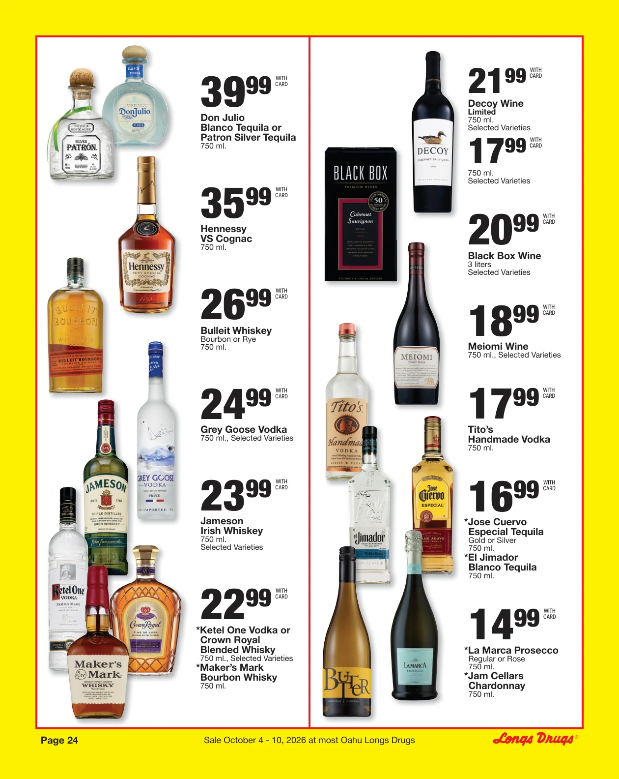 Longs Drugs Oahu Weekly Ad - Page 24