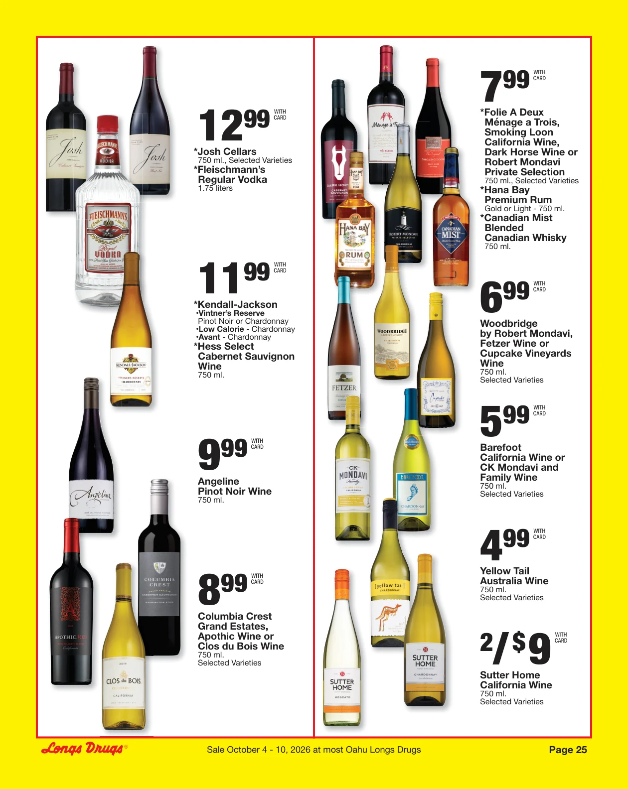 Longs Drugs Oahu Weekly Ad - Page 25