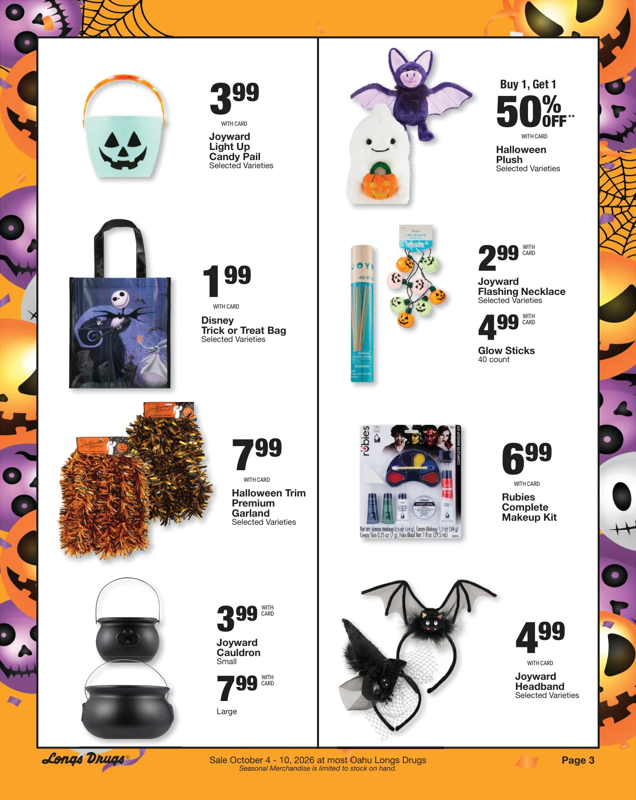 Longs Drugs Oahu Weekly Ad - Page 3