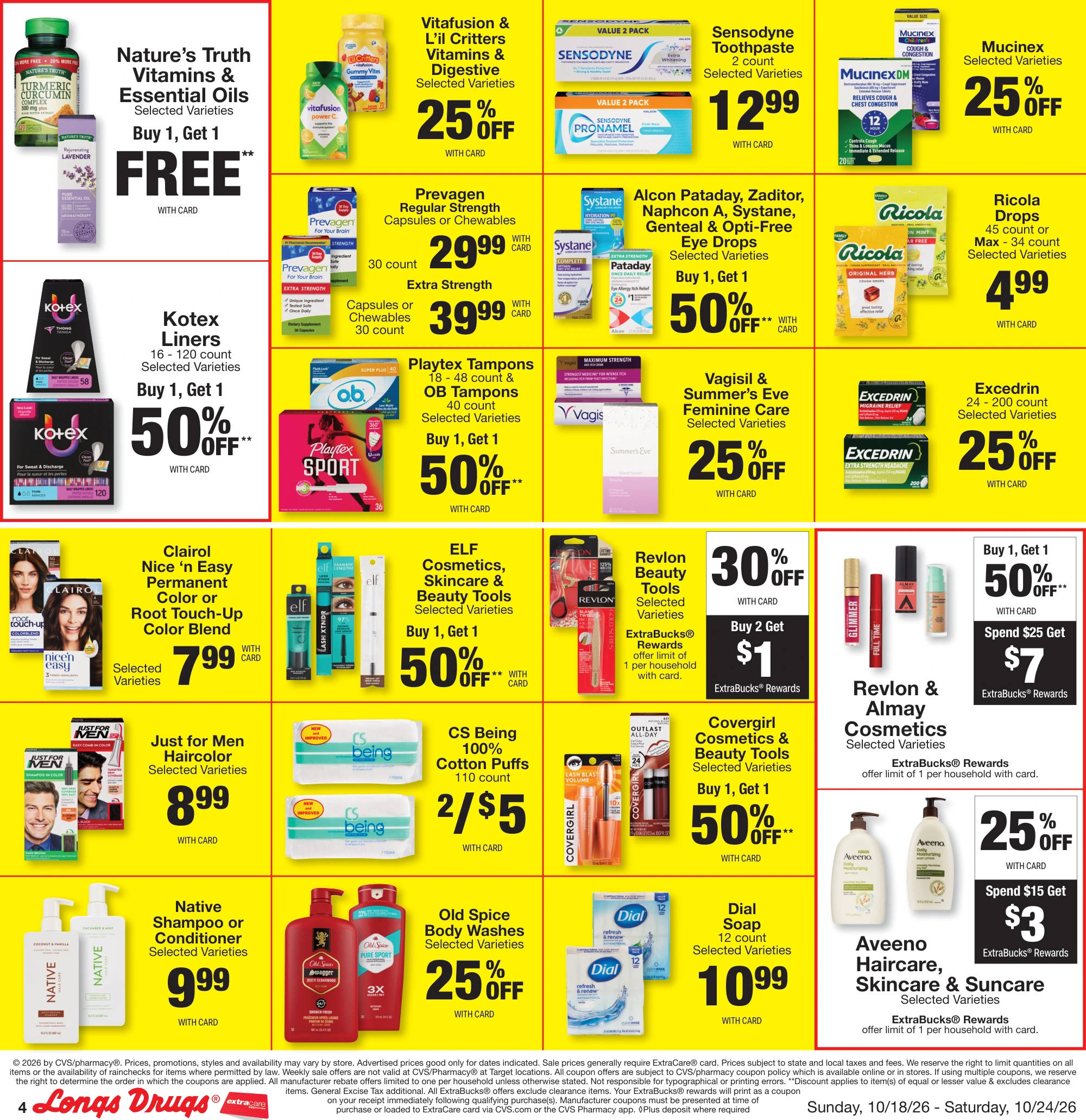 Longs Drugs Oahu Weekly Ad - Page 4