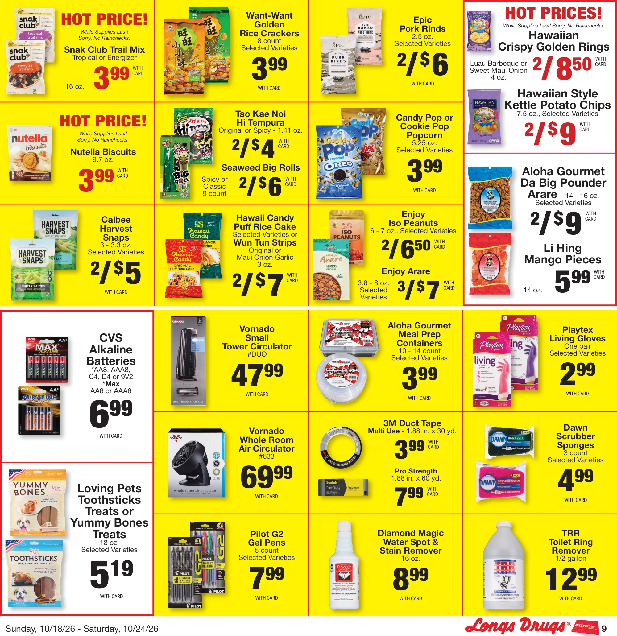 Longs Drugs Oahu Weekly Ad - Page 8