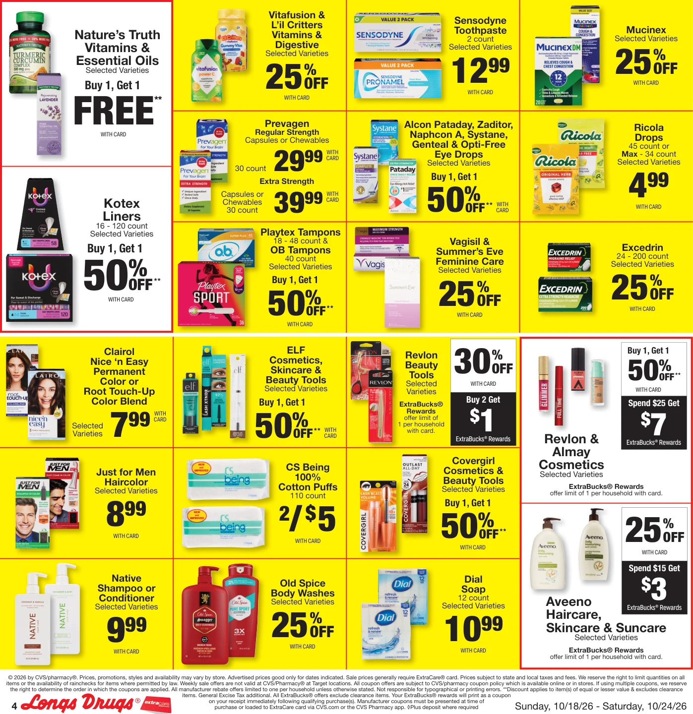 Longs Drugs Oahu Weekly Ad - Page 4