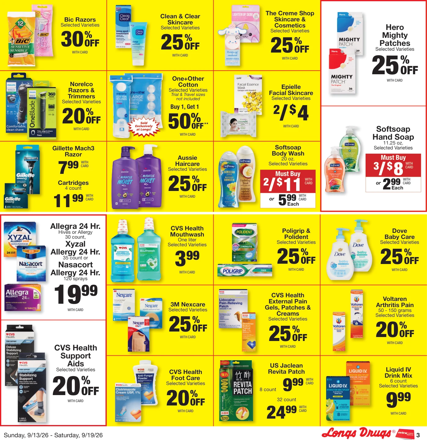 Longs Drugs Oahu Weekly Ad - Page 3