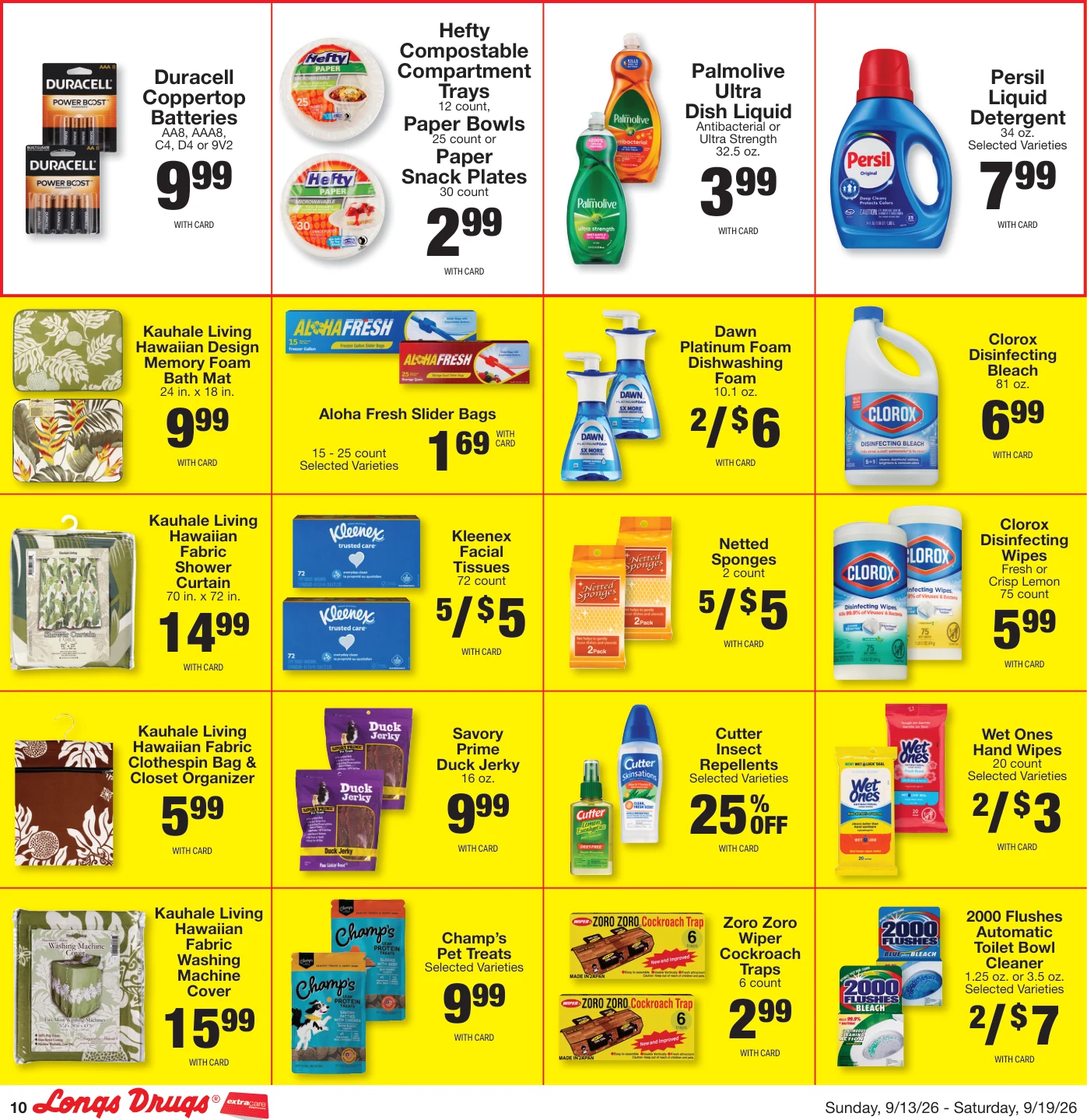 Longs Drugs Oahu Weekly Ad - Page 9