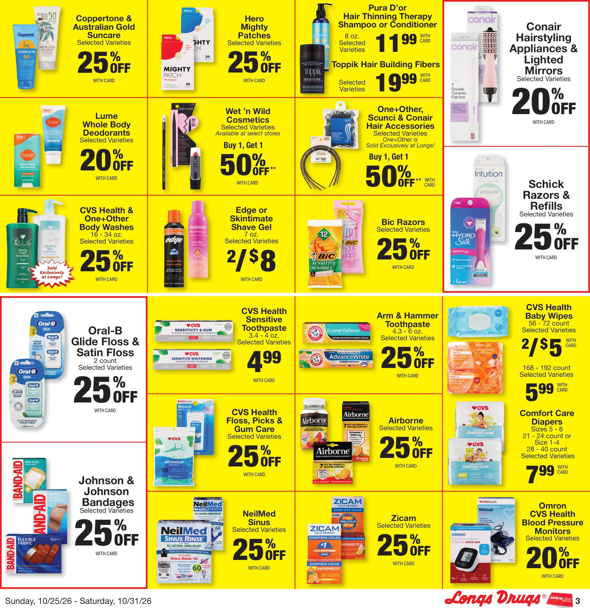 Longs Drugs Oahu Weekly Ad - Page 3