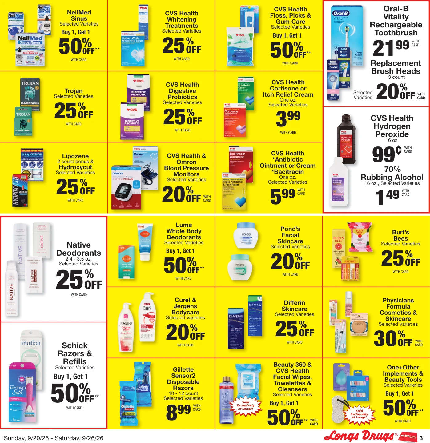 Longs Drugs Oahu Weekly Ad - Page 3