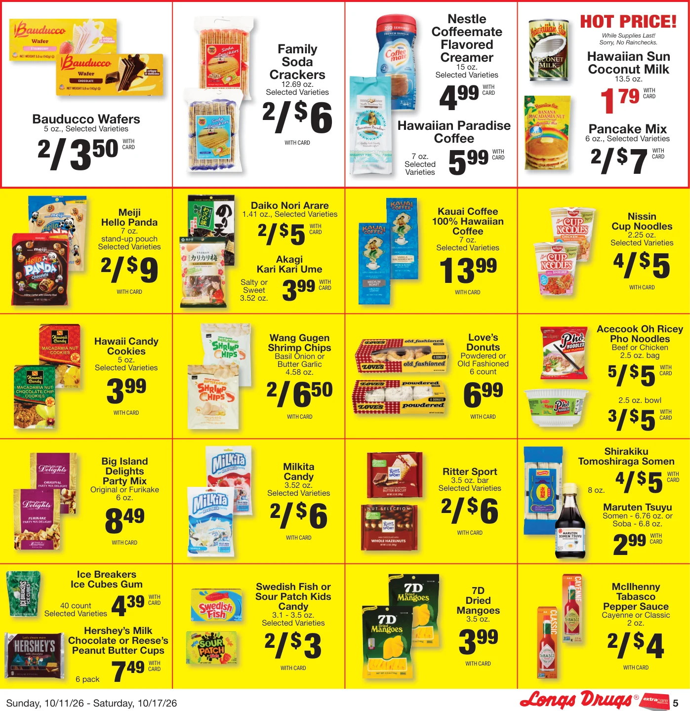 Longs Drugs Oahu Weekly Ad - Page 5