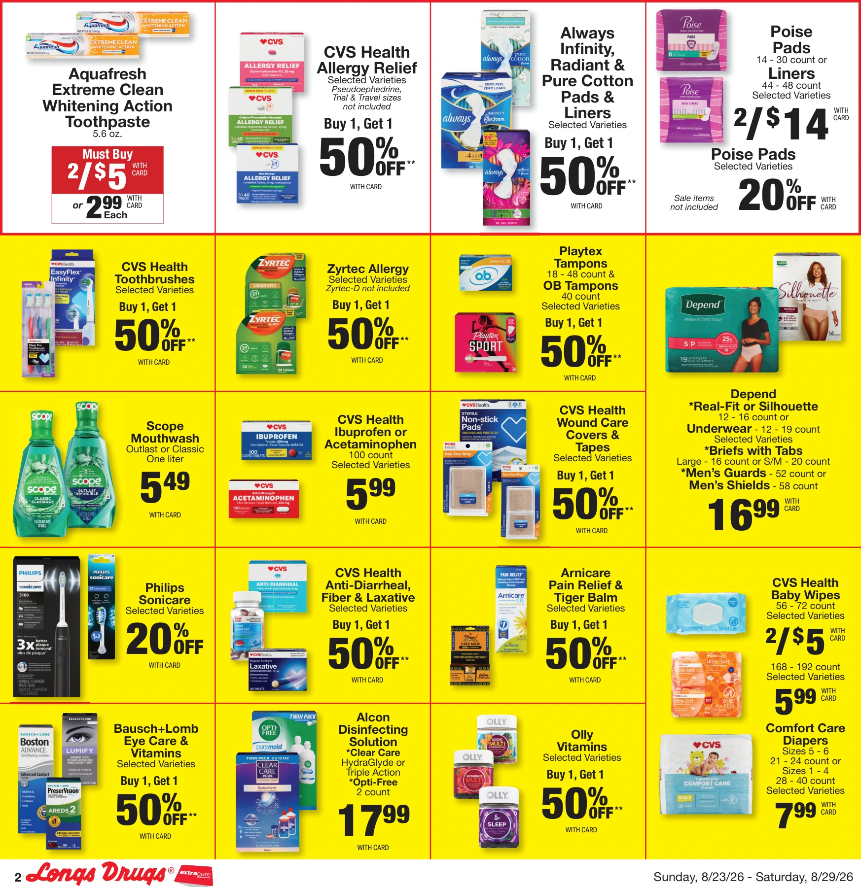 Longs Drugs Oahu Weekly Ad - Page 2