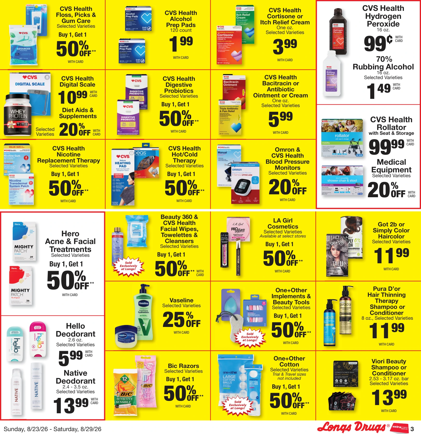 Longs Drugs Oahu Weekly Ad - Page 3