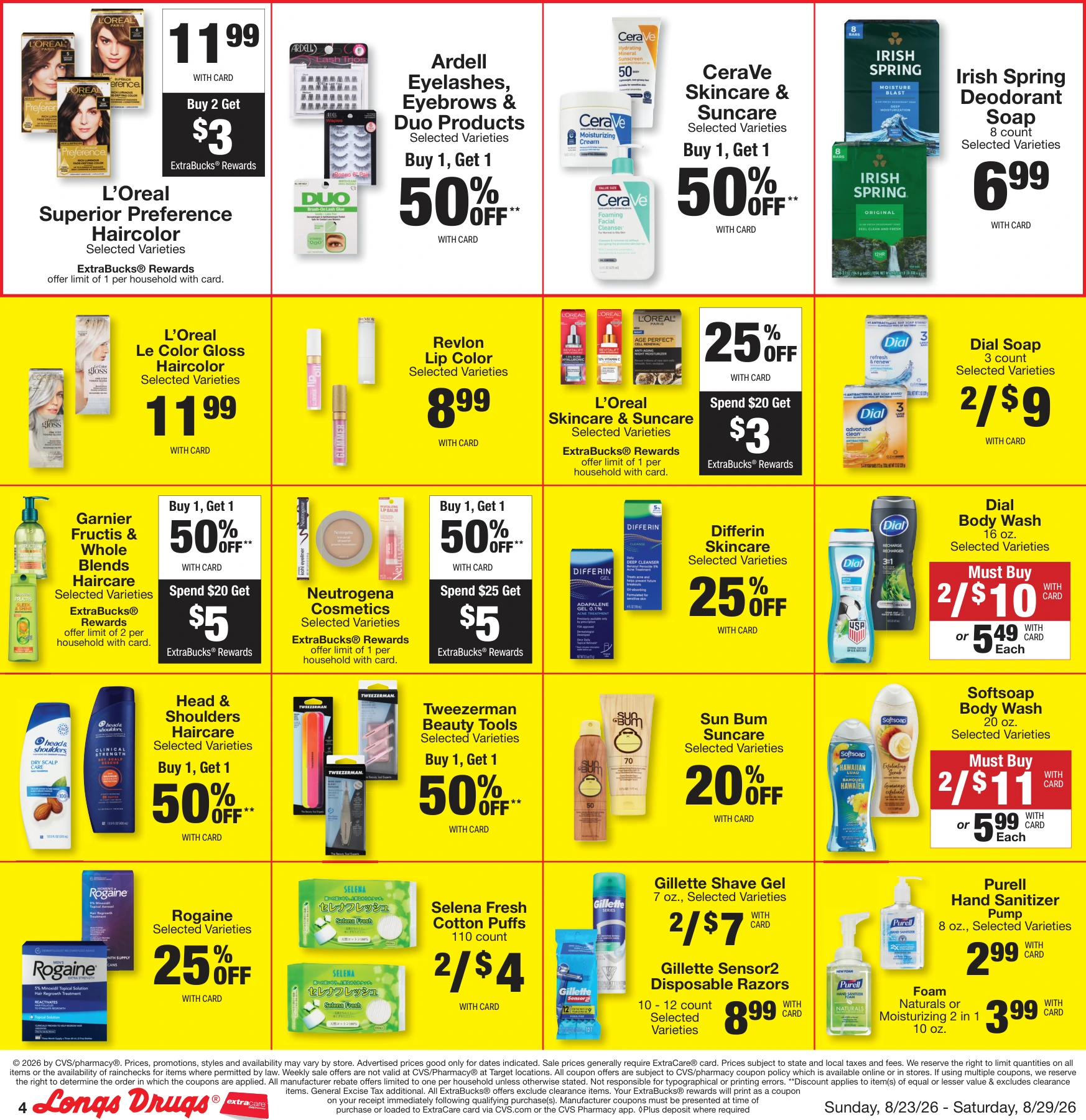 Longs Drugs Oahu Weekly Ad - Page 4