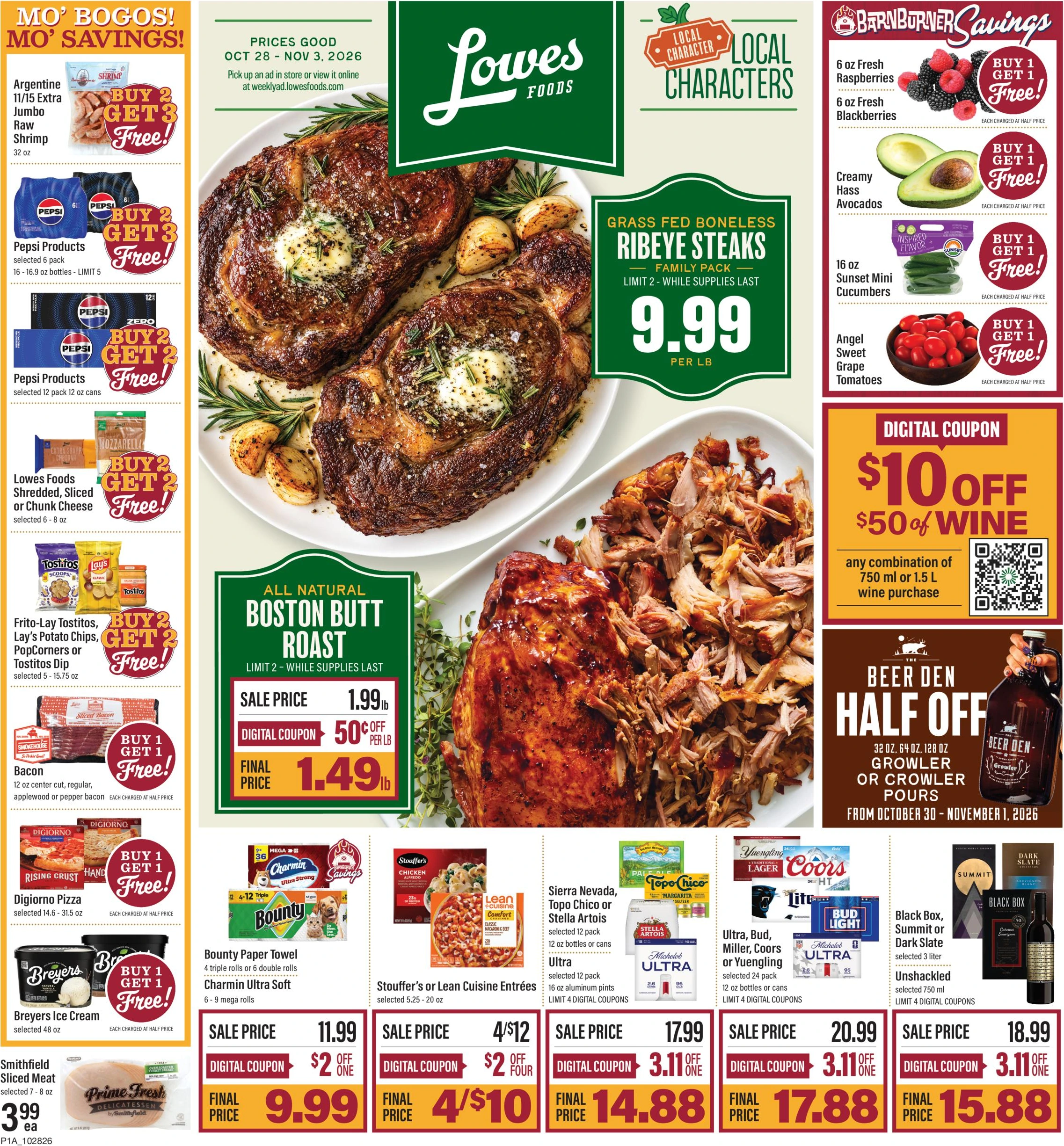 Lowes Foods Weekly Ad - Page 1