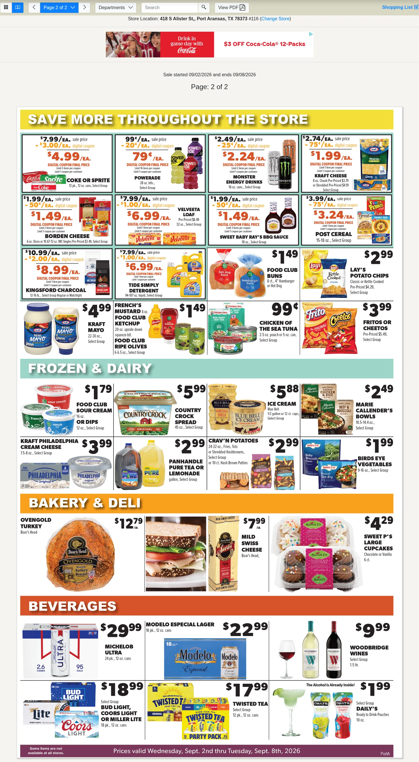 Lowe's Market Port Aransas Weekly Specials - Page 2