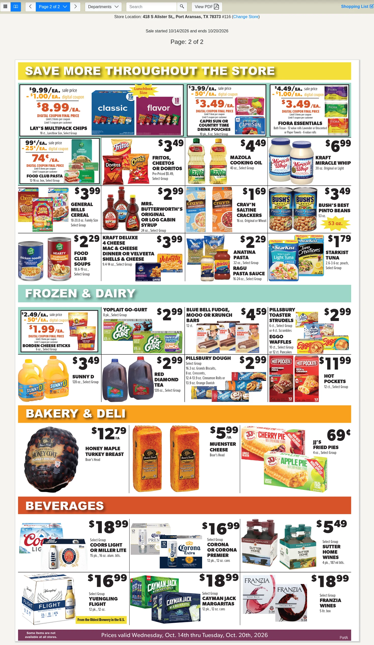Lowe's Market Port Aransas Weekly Specials - Page 2