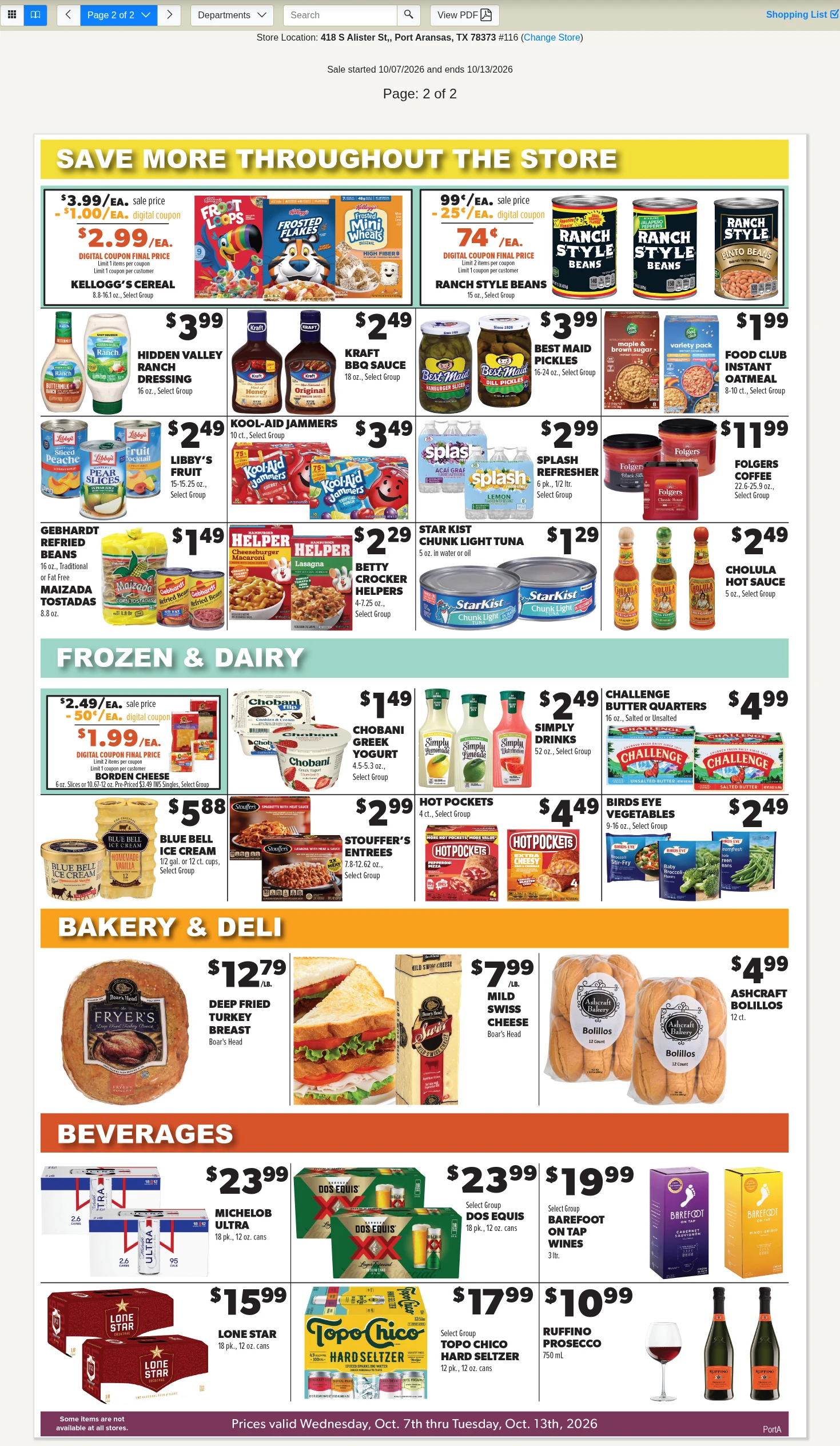 Lowe's Market Port Aransas Weekly Specials - Page 2