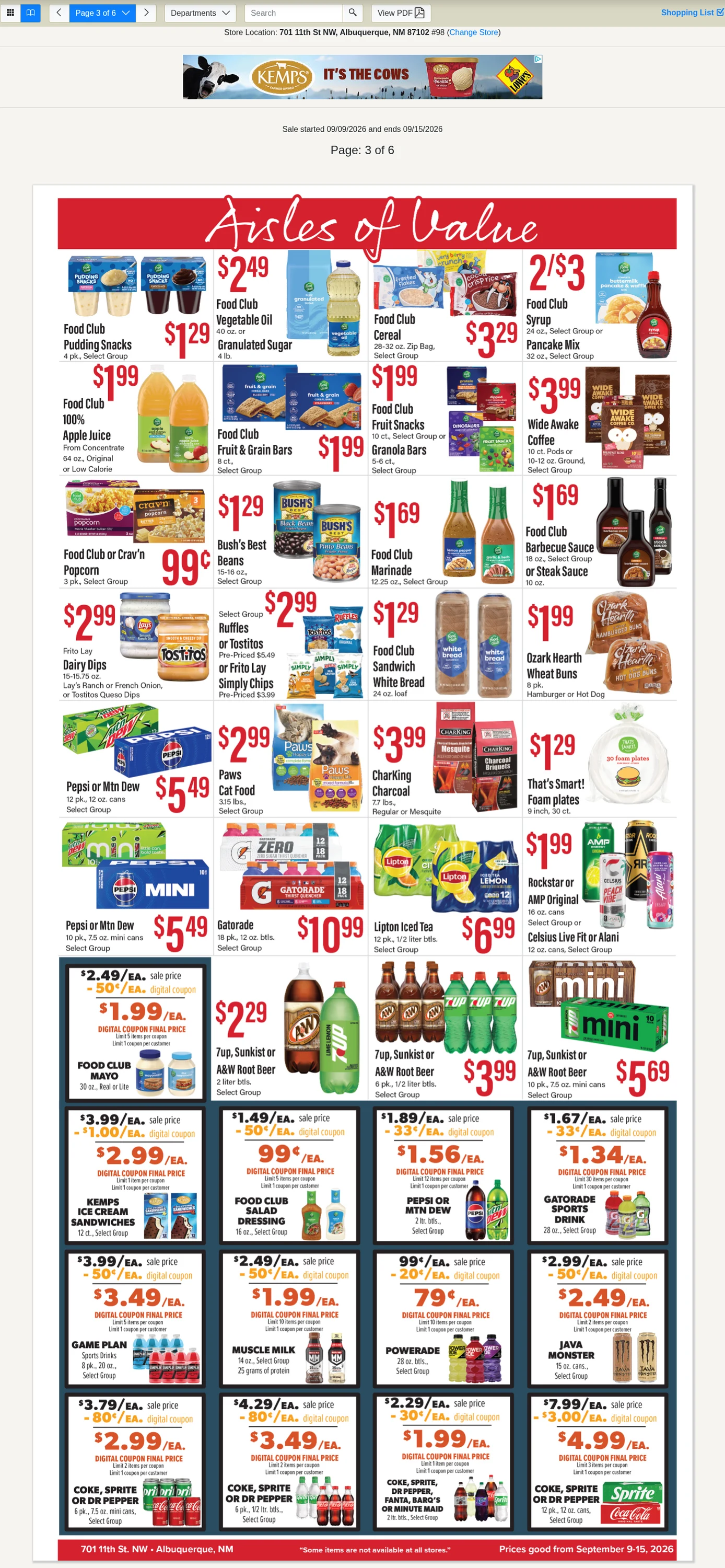 Lowe's Market Signature Weekly Specials - Page 3