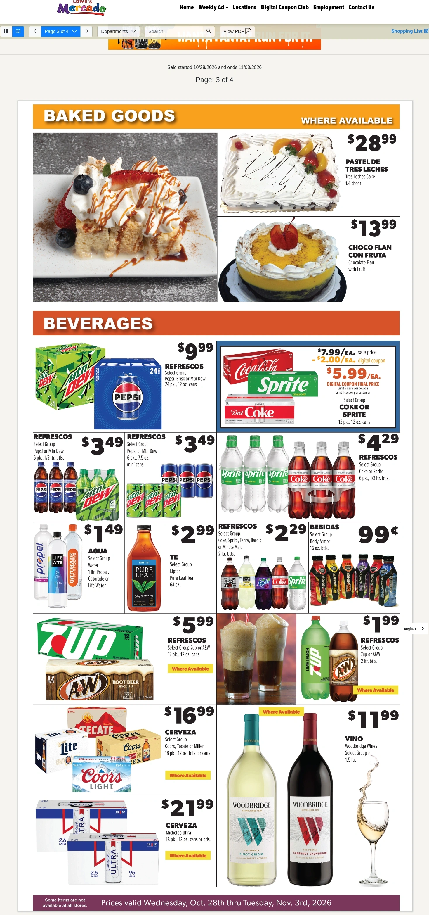 Lowe's Mercado Commerce Weekly Specials - Page 3