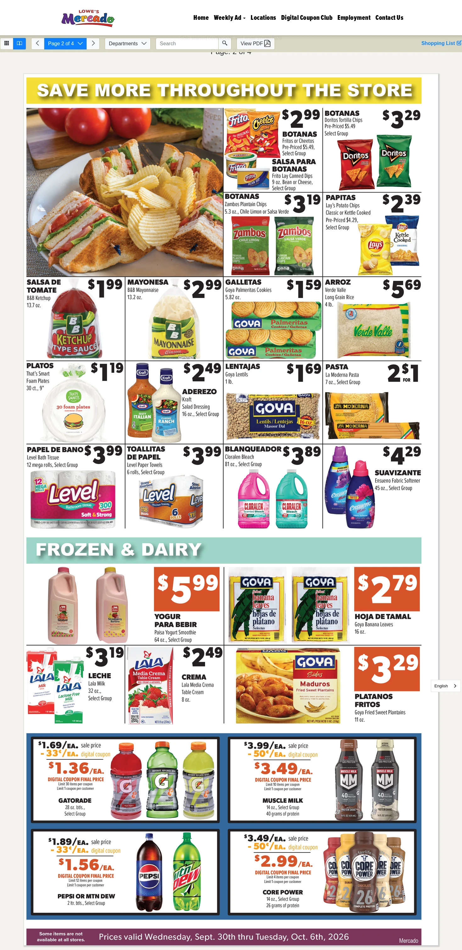 Lowe's Mercado Commerce Weekly Specials - Page 2