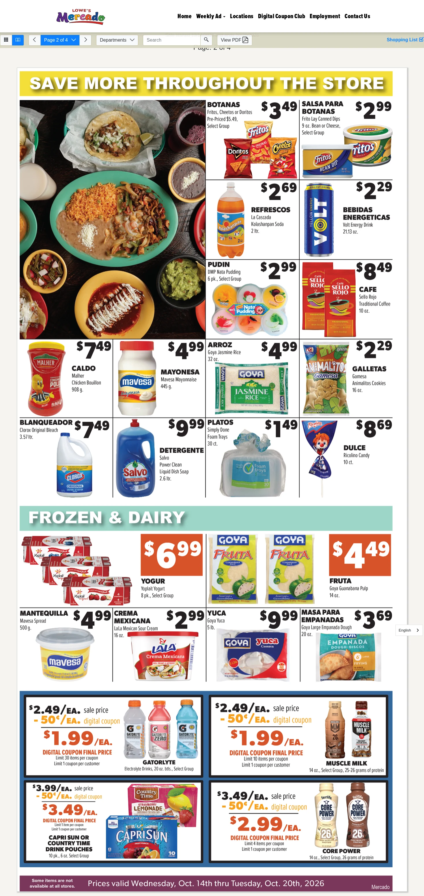 Lowe's Mercado Commerce Weekly Specials - Page 2