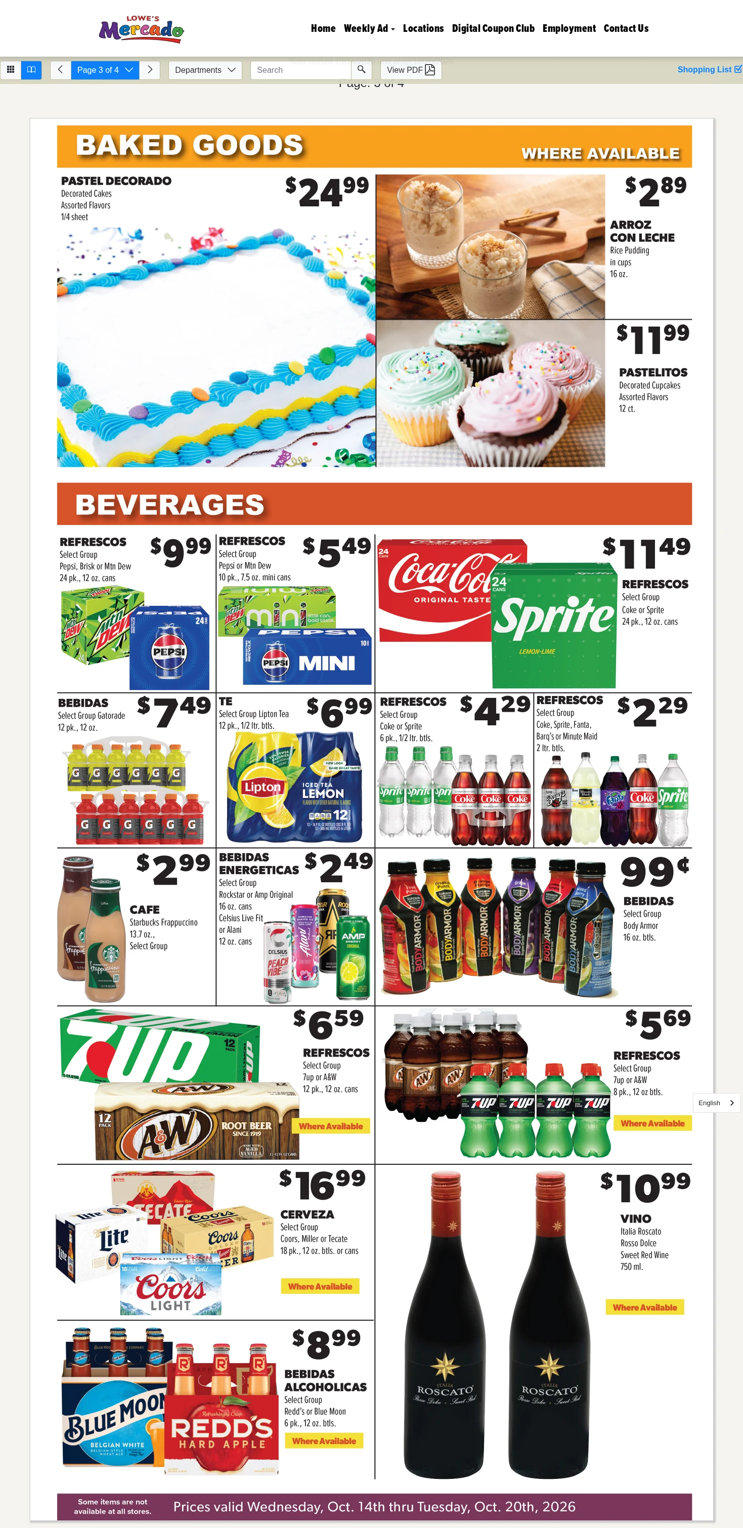 Lowe's Mercado Commerce Weekly Specials - Page 3