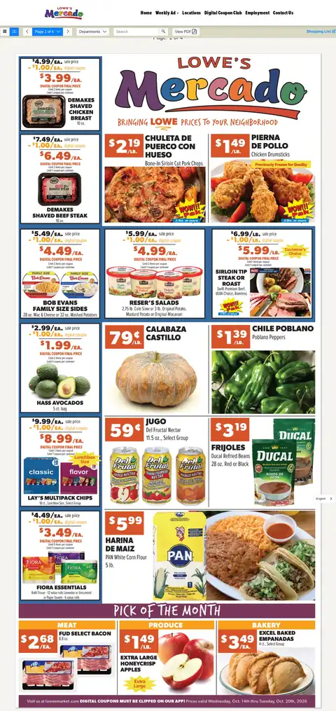 Weekly Specials