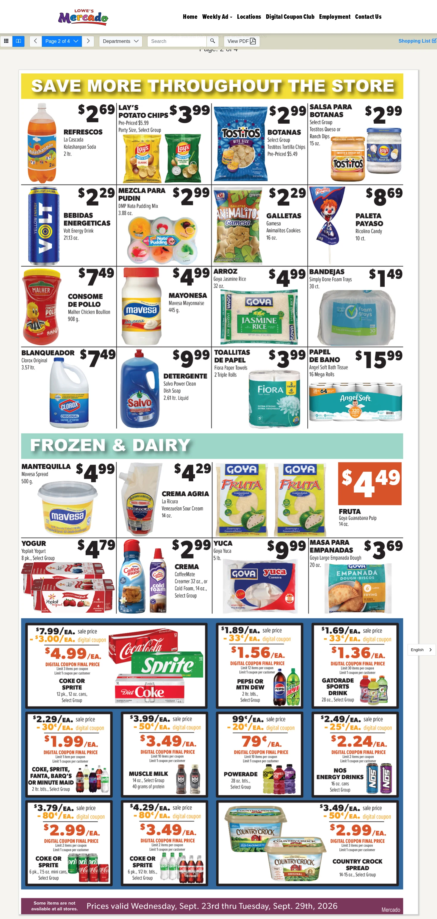 Lowe's Mercado Commerce Weekly Specials - Page 2