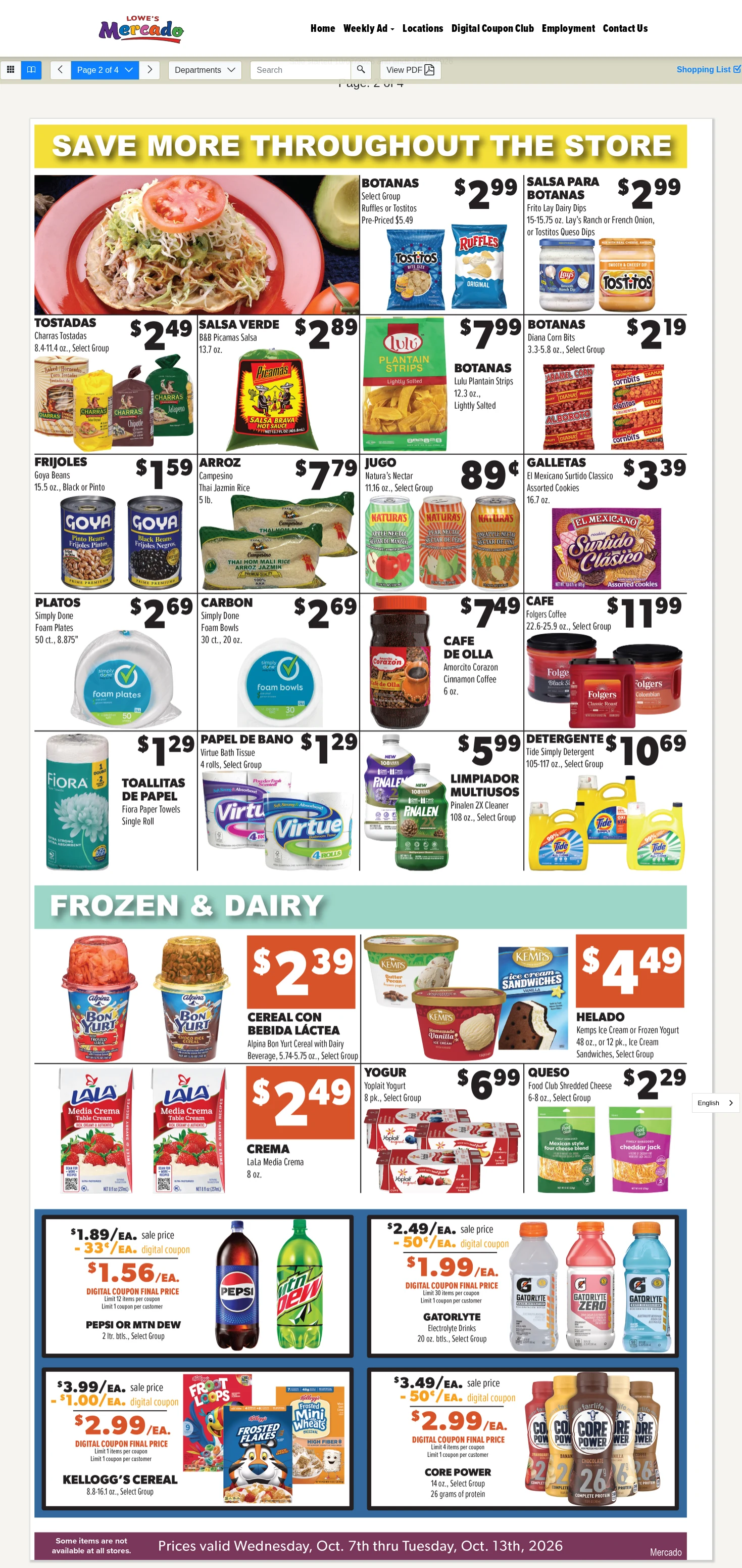 Lowe's Mercado Commerce Weekly Specials - Page 2