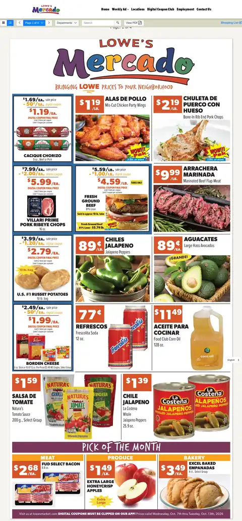 Weekly Specials
