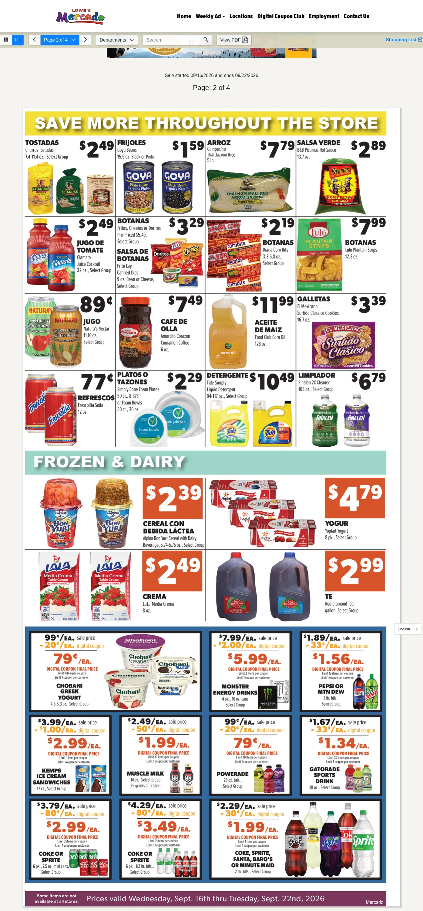 Lowe's Mercado Commerce Weekly Specials - Page 2