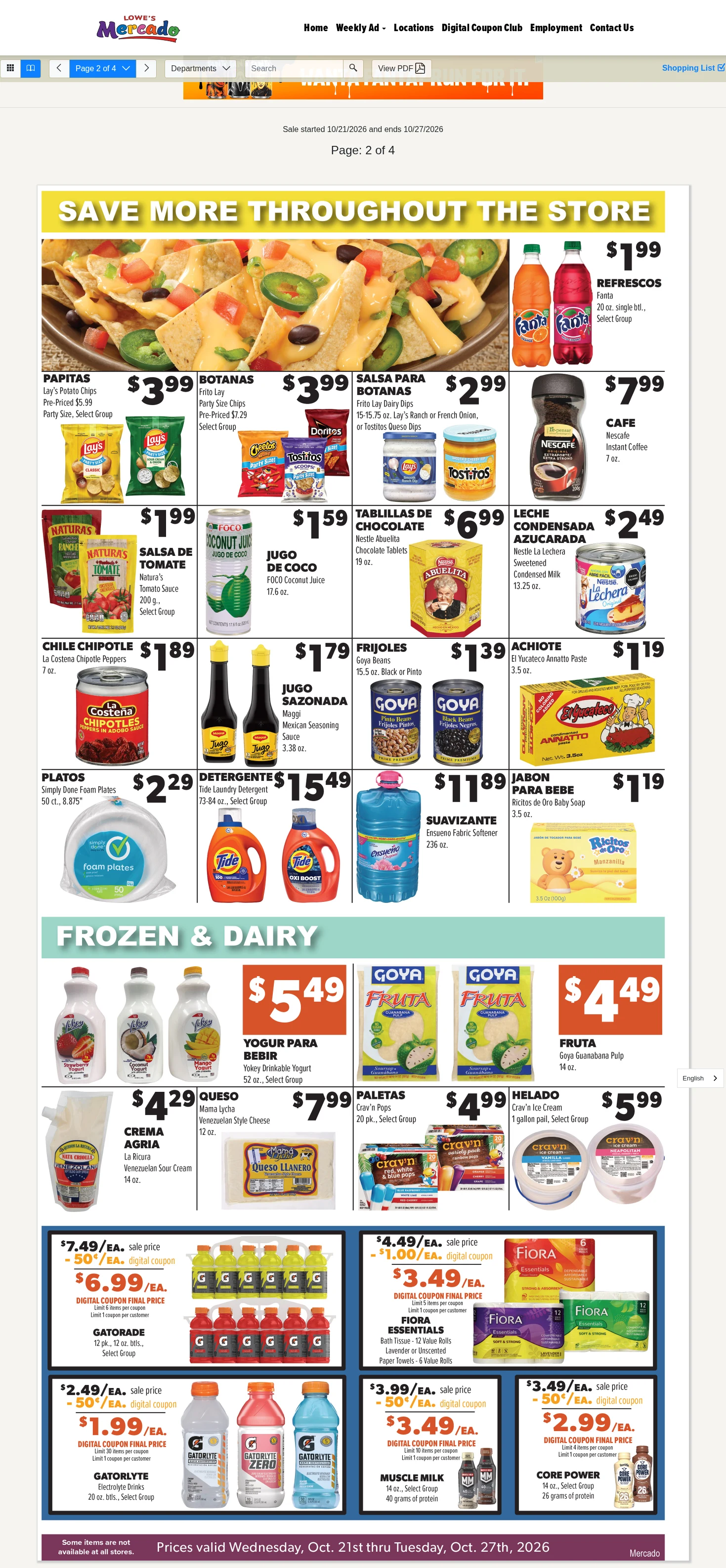 Lowe's Mercado Commerce Weekly Specials - Page 2