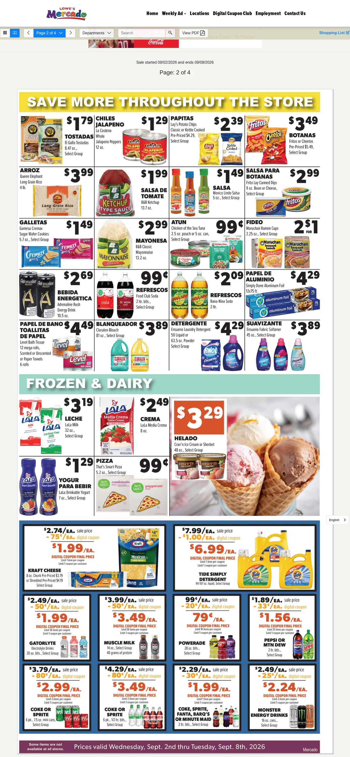 Lowe's Mercado Commerce Weekly Specials - Page 2