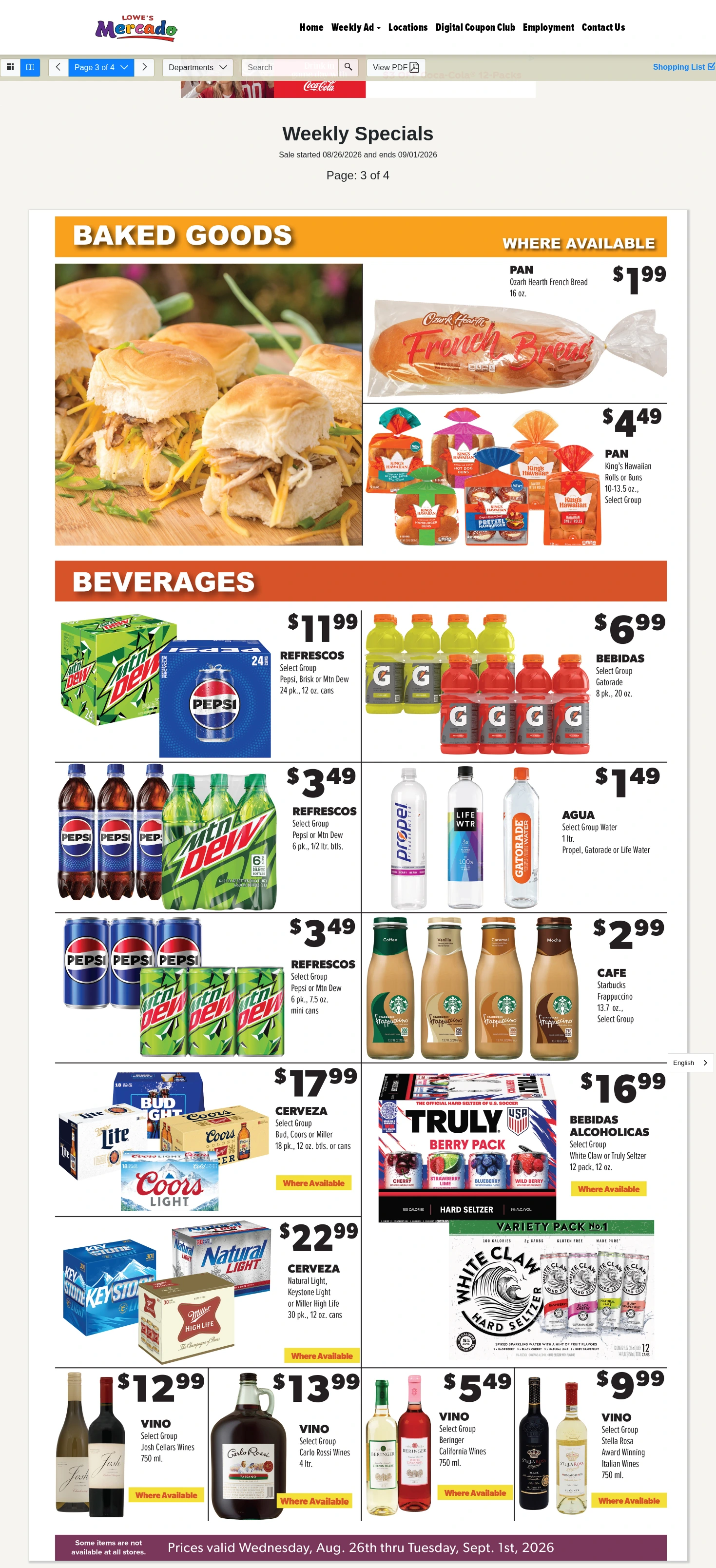 Lowe's Mercado Weekly Specials - Page 3