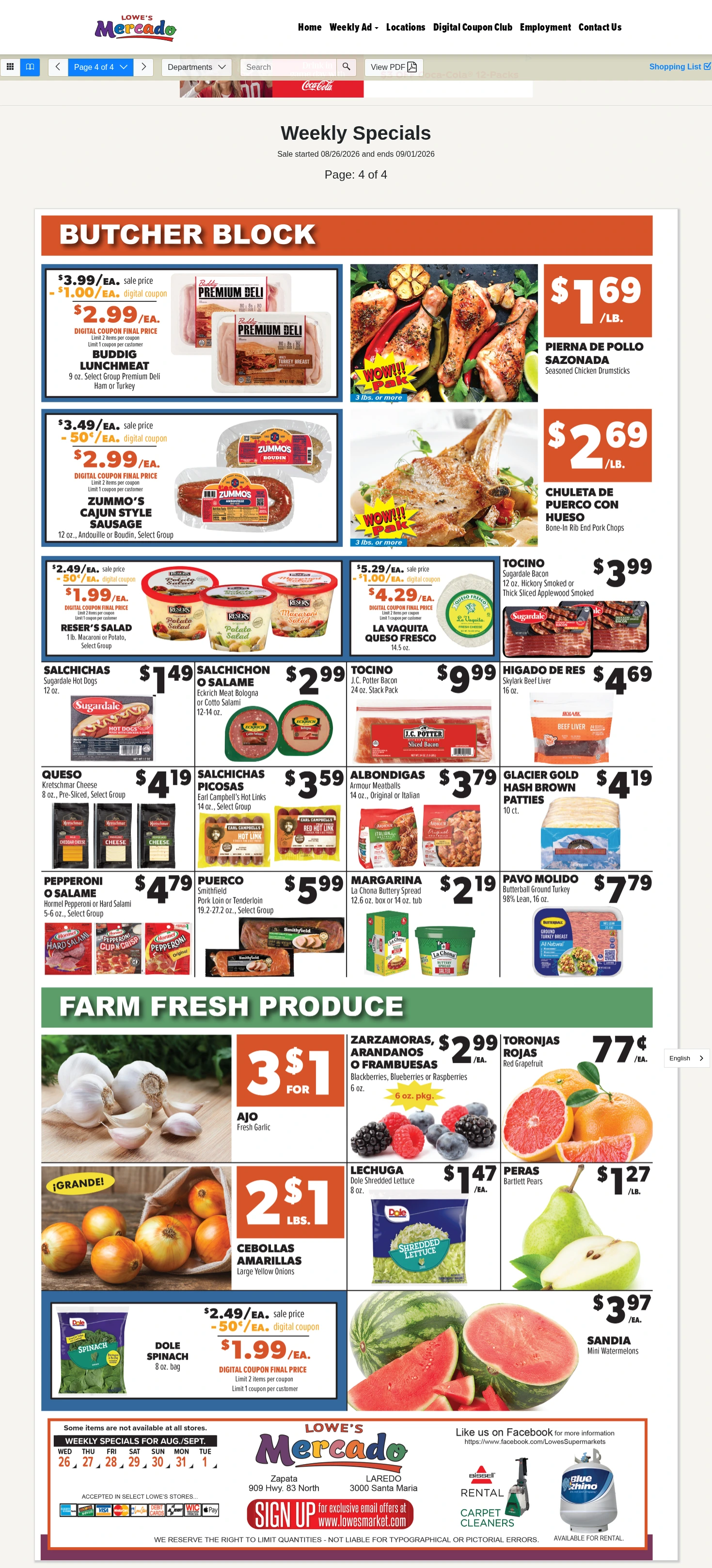 Lowe's Mercado Weekly Specials - Page 4