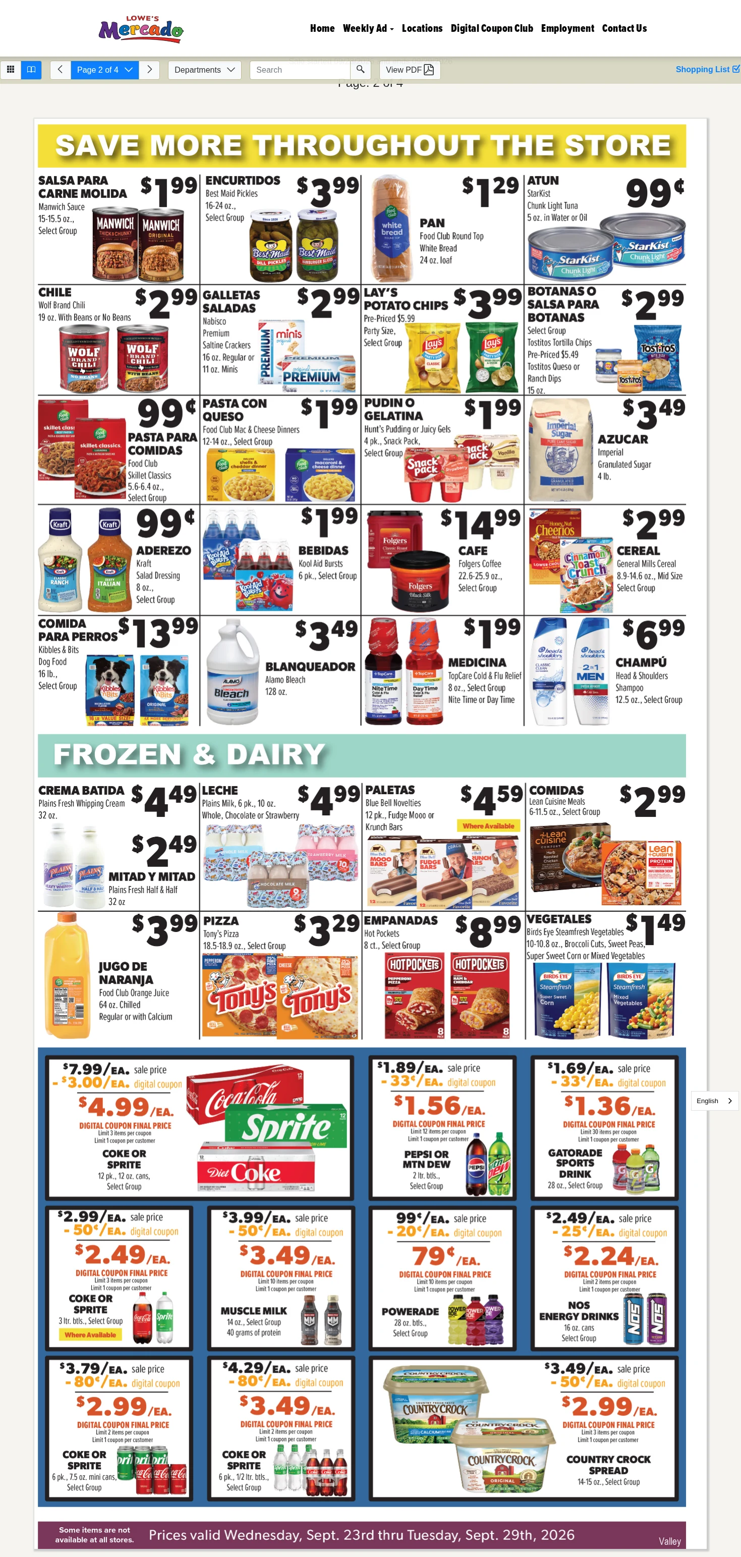 Lowe's Mercado Weekly Specials - Page 2