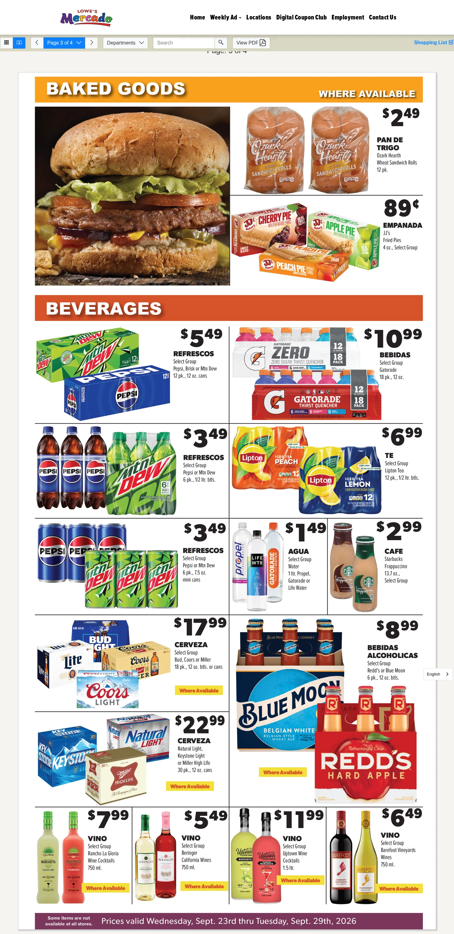 Lowe's Mercado Weekly Specials - Page 3