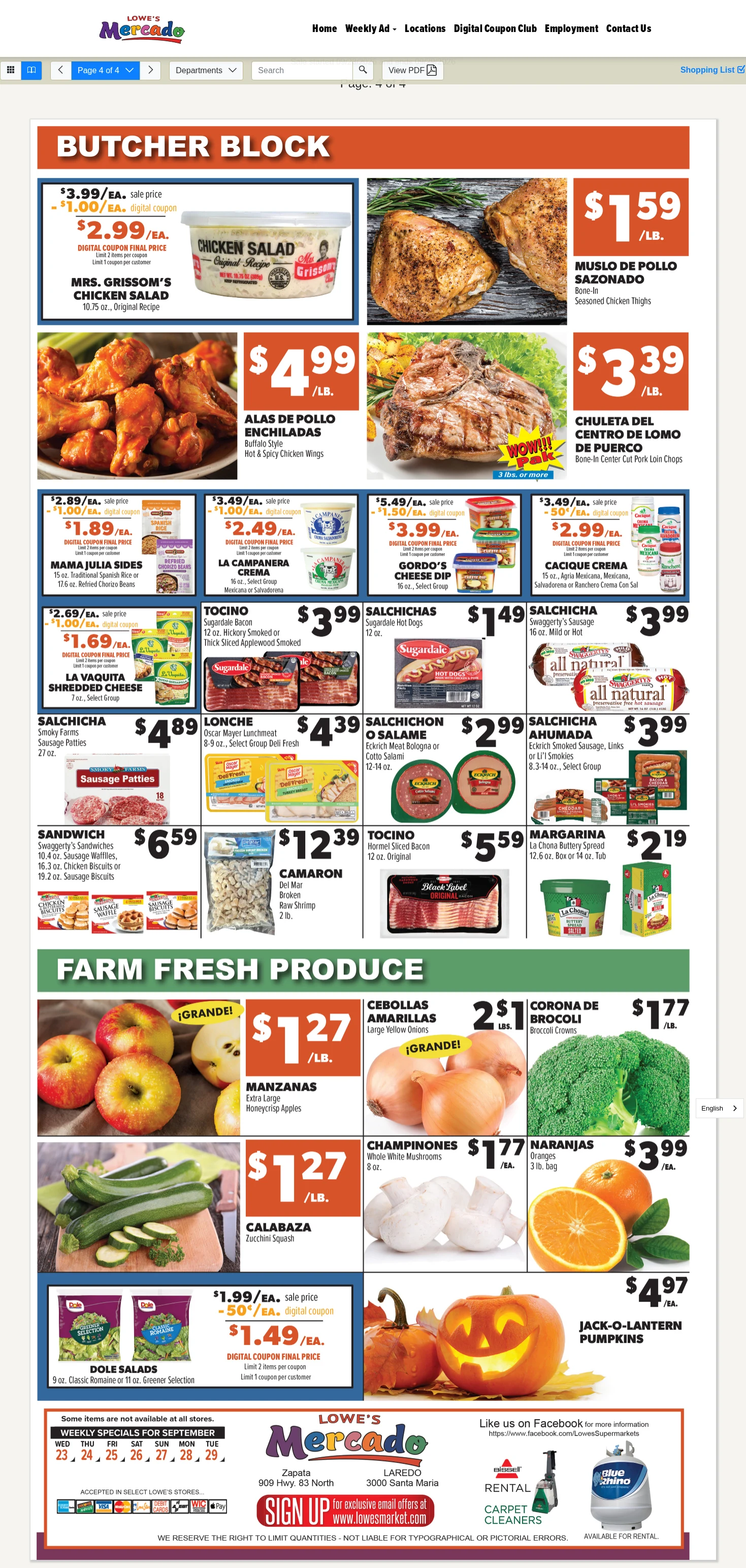 Lowe's Mercado Weekly Specials - Page 4