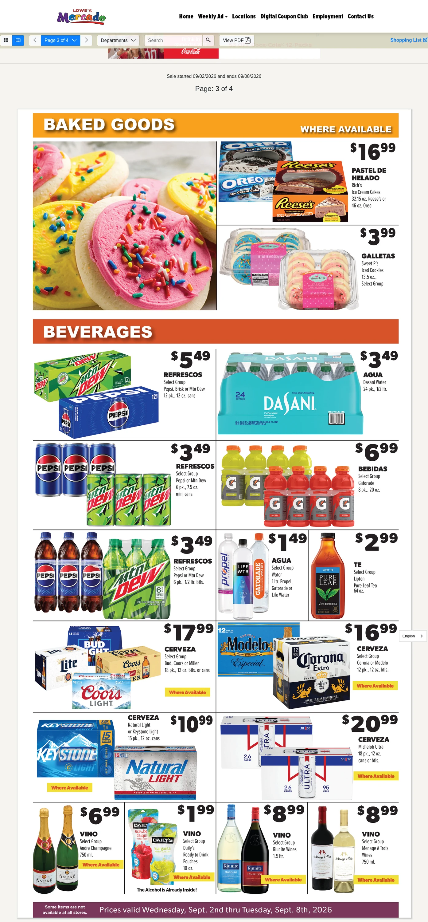 Lowe's Mercado Weekly Specials - Page 3