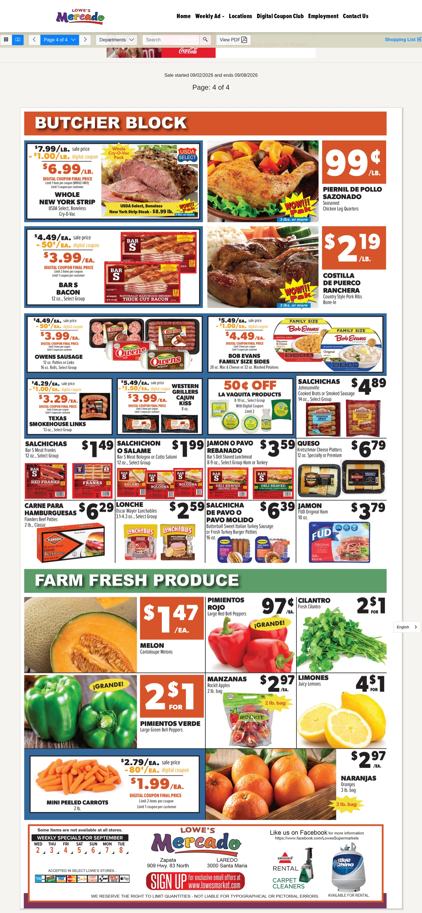 Lowe's Mercado Weekly Specials - Page 4