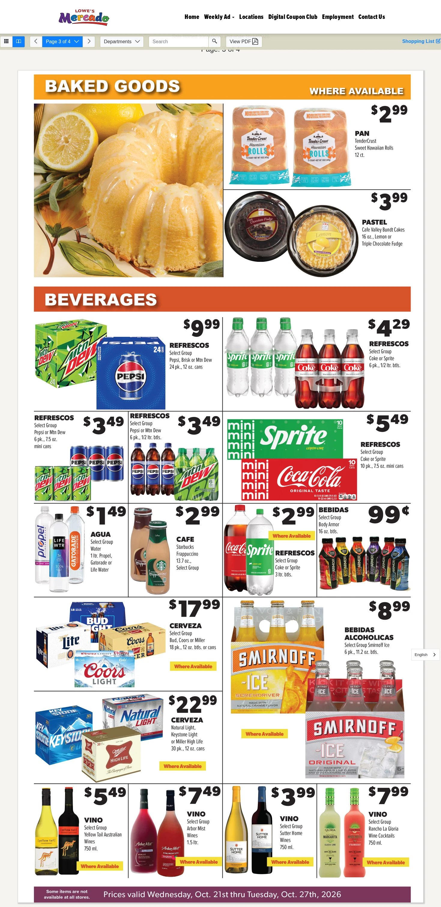 Lowe's Mercado Weekly Specials - Page 3